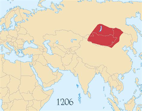 Timeline of the Mongol Empire - Wikipedia