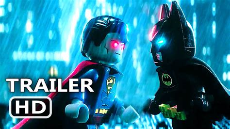 THE LEGO BATMAN (2017) Batman VS Superman Extended Trailer Animation ...