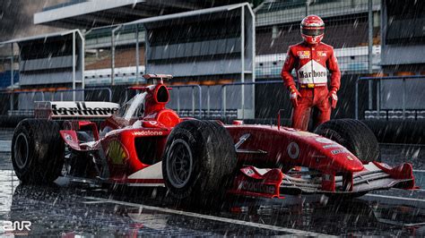 2004 Michael Schumacher with his Ferrari F2004 [1920x1080] : r/F1Porn