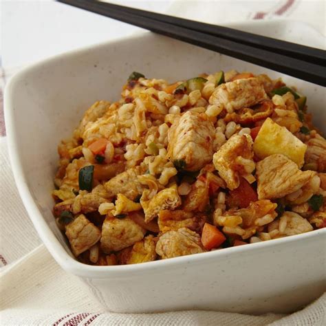 Korean Pork & Kimchi Fried Rice Recipe - EatingWell