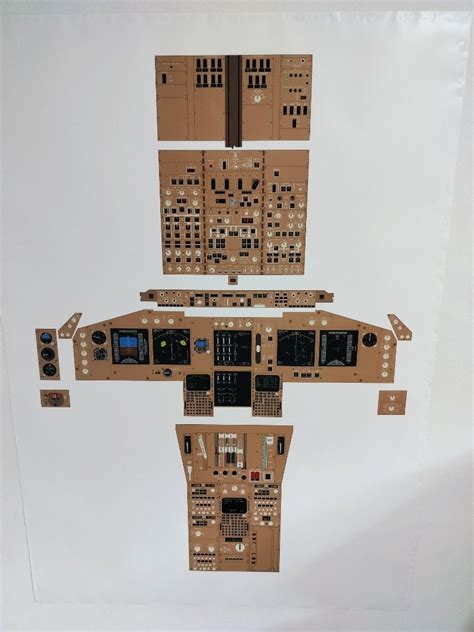 B744 Cockpit Layout Poster, Everything Else on Carousell