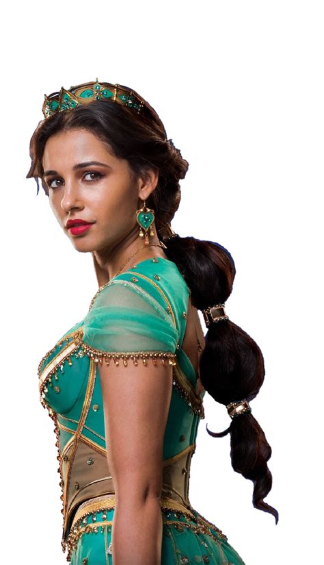 Naomi Scott as Princess Jasmine- Aladdin 2019 PNG by ...