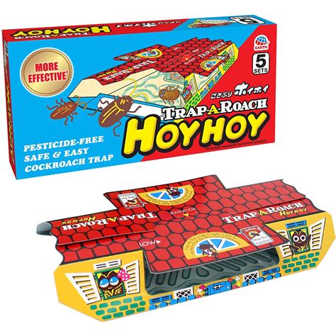 Hoyhoy Trap-A-Roach Cockroach Roach Trap (5 traps) | Shopee Philippines