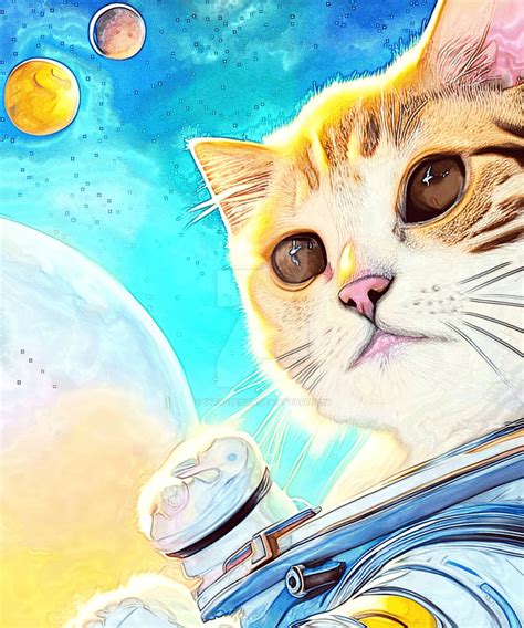 boundless possibilities Astronaut Funny Space Cat by sytacdesign on ...