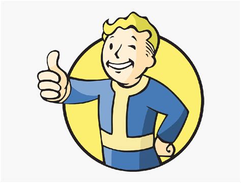 Fallout Vault Boy Transparent, HD Png Download - kindpng