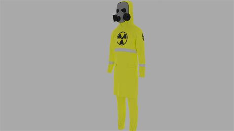 Radiation Suit Model - TurboSquid 1973294