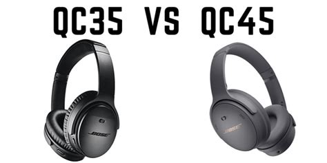 Bose QuietComfort 35 II | QC35II vs Bose QuietComfort 45 | QC45 ...