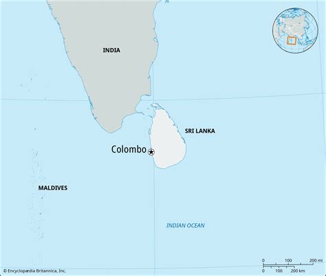 Colombo City Map And Location Finder