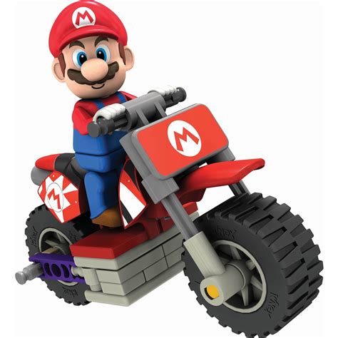 K'NEX Mario Kart Wii Building Set: Mario with Standard Bike - Walmart ...