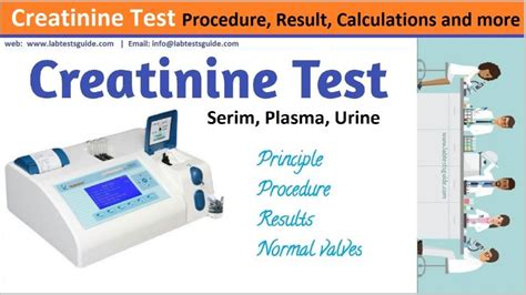 Creatinine Test Procedure | Lab Tests Guide