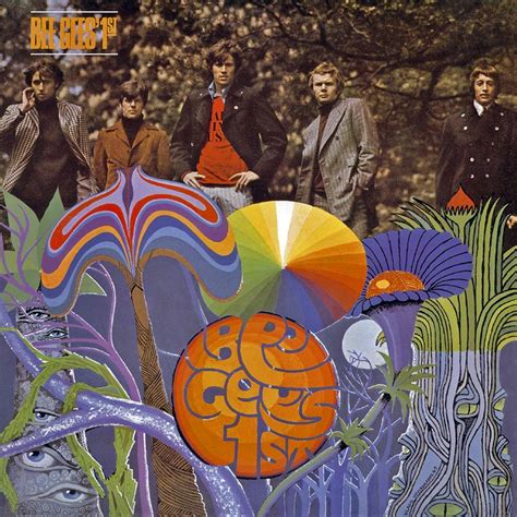 1967 - Bee Gees' 1st | Album cover art, Bee gees, Cover art