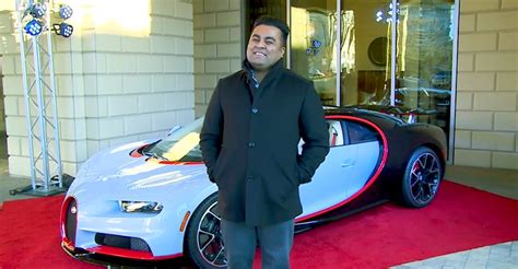 Mayur Shree, the only Indian to own a Bugatti Chiron