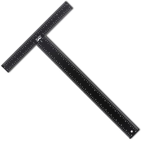 Buy Mr. Pen - T Square, T Ruler, 18 inch Metal Ruler, T Square Ruler ...