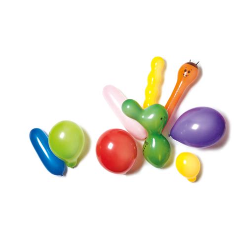 50 Latex Balloons Shapes & Colours Assorted : Amscan Europe