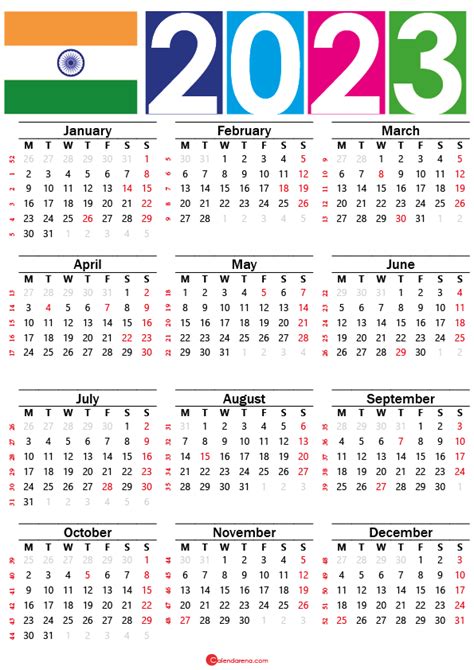 Download Free 2022 Calendar India With Indian Holidays | Calendar ...