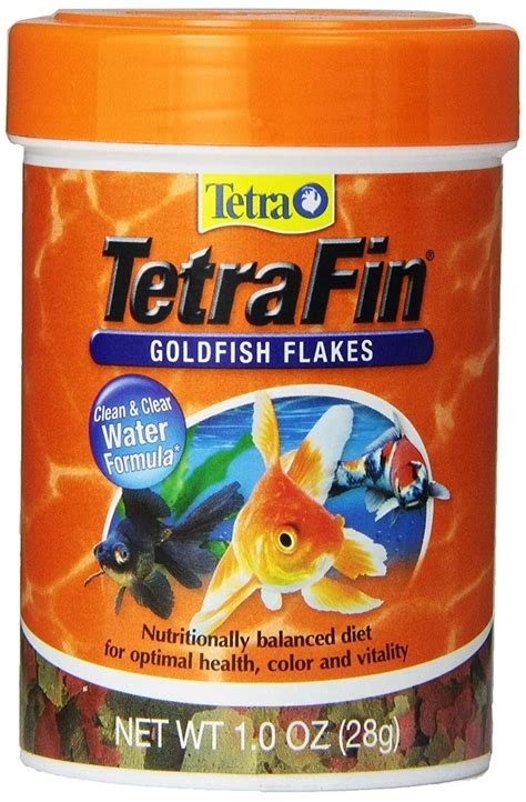 Tetra 77126 TetraFin Goldfish Flakes, 1-Ounce, 185 ml - Walmart.com