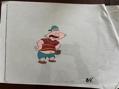 Original Hey Arnold animation cel, 90s Nickelodeon production | #4571535844