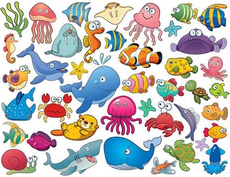 Free marine animals cliparts, download free clip art, free clip art ...