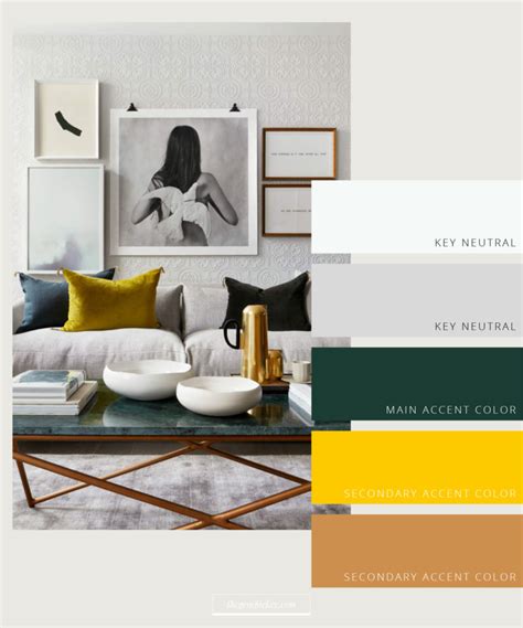 How to Pick a Cohesive Color Palette for Interior Design | The Gem Picker