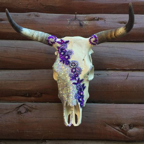 painted cow skulls texas - Clarence Mcvey