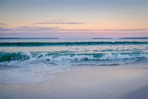 Sea waves splashing on beach sand, morning calm, sea waves, beach sand ...