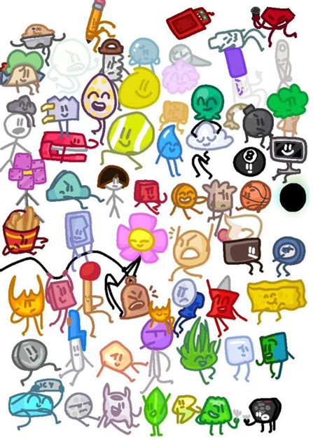 All Bfb Characters In Alphabetical Order - Photos Alphabet Collections