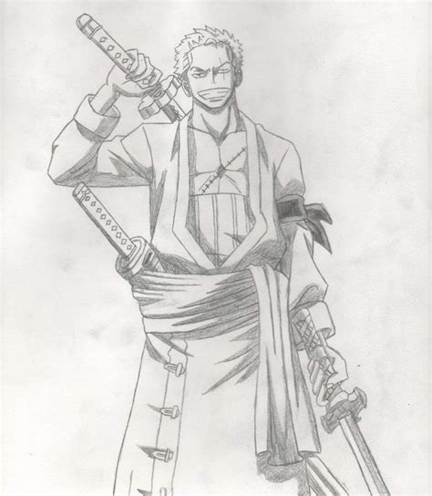 Zoro Drawing at PaintingValley.com | Explore collection of Zoro Drawing