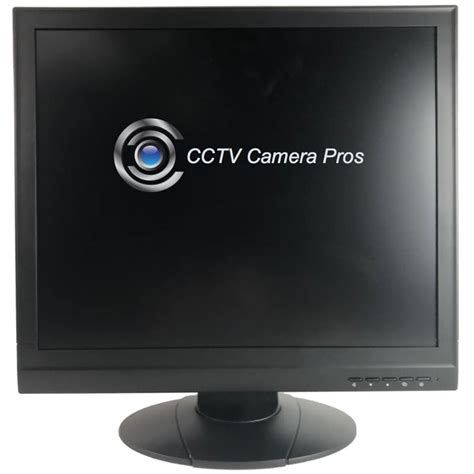 BNC Monitor, 19" LED Surveillance System Monitor, BNC Connector Input ...