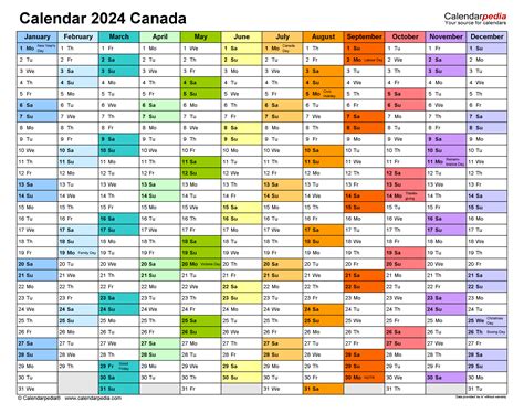 Ime And Date Calendar 2024 Canada Printable Pdf - Free Printable ...