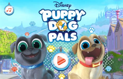 🕹️ Play Puppy Dog Pals Game: Free Online Running Dogs Collecting Video ...