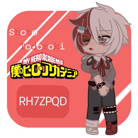 Shoto Todoroki Gacha Club em 2022 | Roupas de personagens, Tutoriais de ...