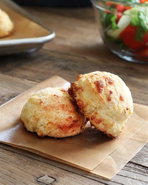 Gluten Free Cornmeal Drop Biscuits with asiago cheese