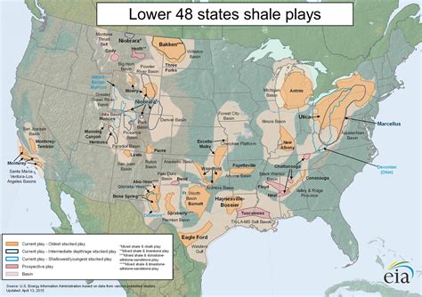 Free Map – EIA’s Lower 48 States Shale Map (Updated) | Marcellus ...