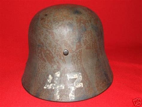 WWI German M16 Camo Freikorps Helmet | #31216148