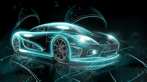 Cool Neon Cars Wallpapers - Top Free Cool Neon Cars Backgrounds ...