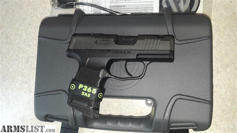 ARMSLIST - For Sale/Trade: Sig Sauer P365 SAS with Ported Barrel