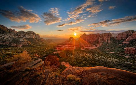 stunning view on schnebly hill, arizona photo | One Big Photo