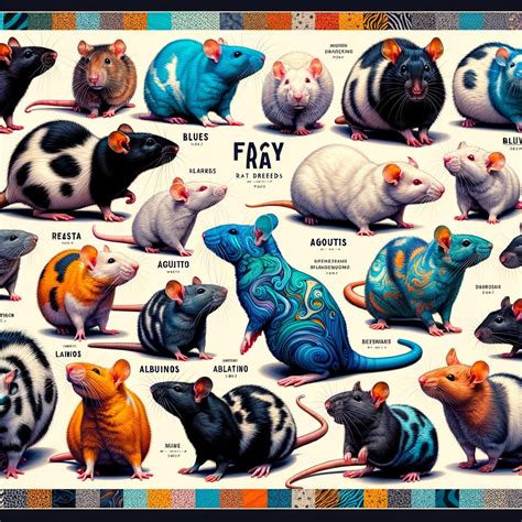 Exploring the World of Fancy Rat Colors and Markings – Rats