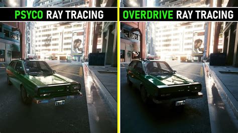 Cyberpunk 2077 Rt Overdrive Vs Psycho Vs Off Slide Comparison Rtx 4090 ...