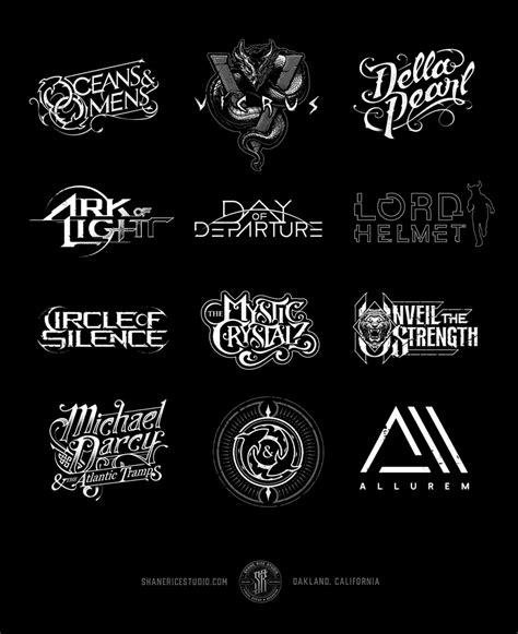 Shane Rice Studio | Band Logo Design and Lettering