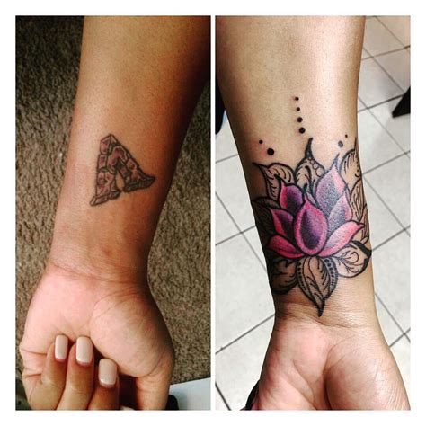 The 25+ best Lotus flower tattoo wrist ideas on Pinterest | Lotus ...