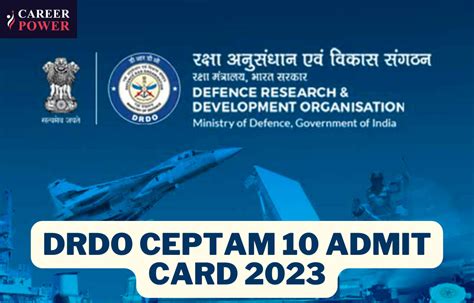 DRDO Admit Card 2023 Out for CEPTAM 10 A&A Posts, Download Link