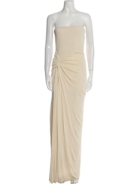 Gucci Strapless Long Dress - Neutrals Dresses, Clothing - GUC1357758 ...