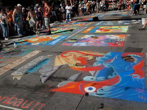 Snapshots of Life: Chalk Art: Gallery in the Streets