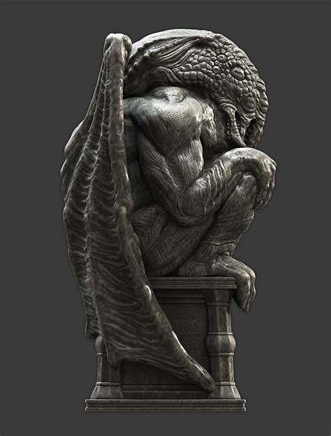 Cthulhu Statuette | Cthulhu statue, Cthulhu, Cthulhu mythos