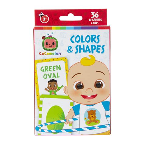 cocomelon™ colors & shapes flashcard set | Five Below | let go & have fun