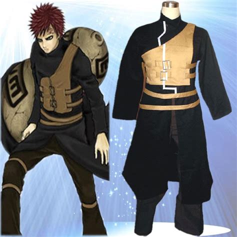 Hokage Costumes Gaara Cosplay Ninjia Kazekage Gaara Naruto Costumes ...