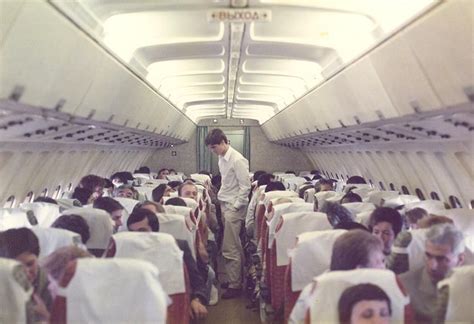 Aeroflot Ilyushin il62 interior between Tokyo and Moscow | Aircraft ...