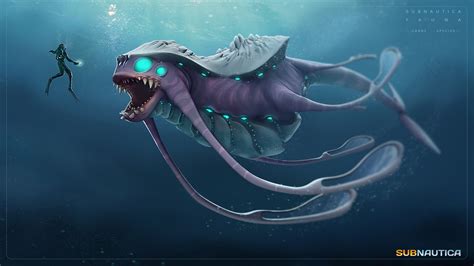 Leviathan Subnautica Creature Concept Art