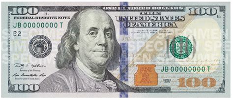 The $100 bill, now in color! - The Boston Globe